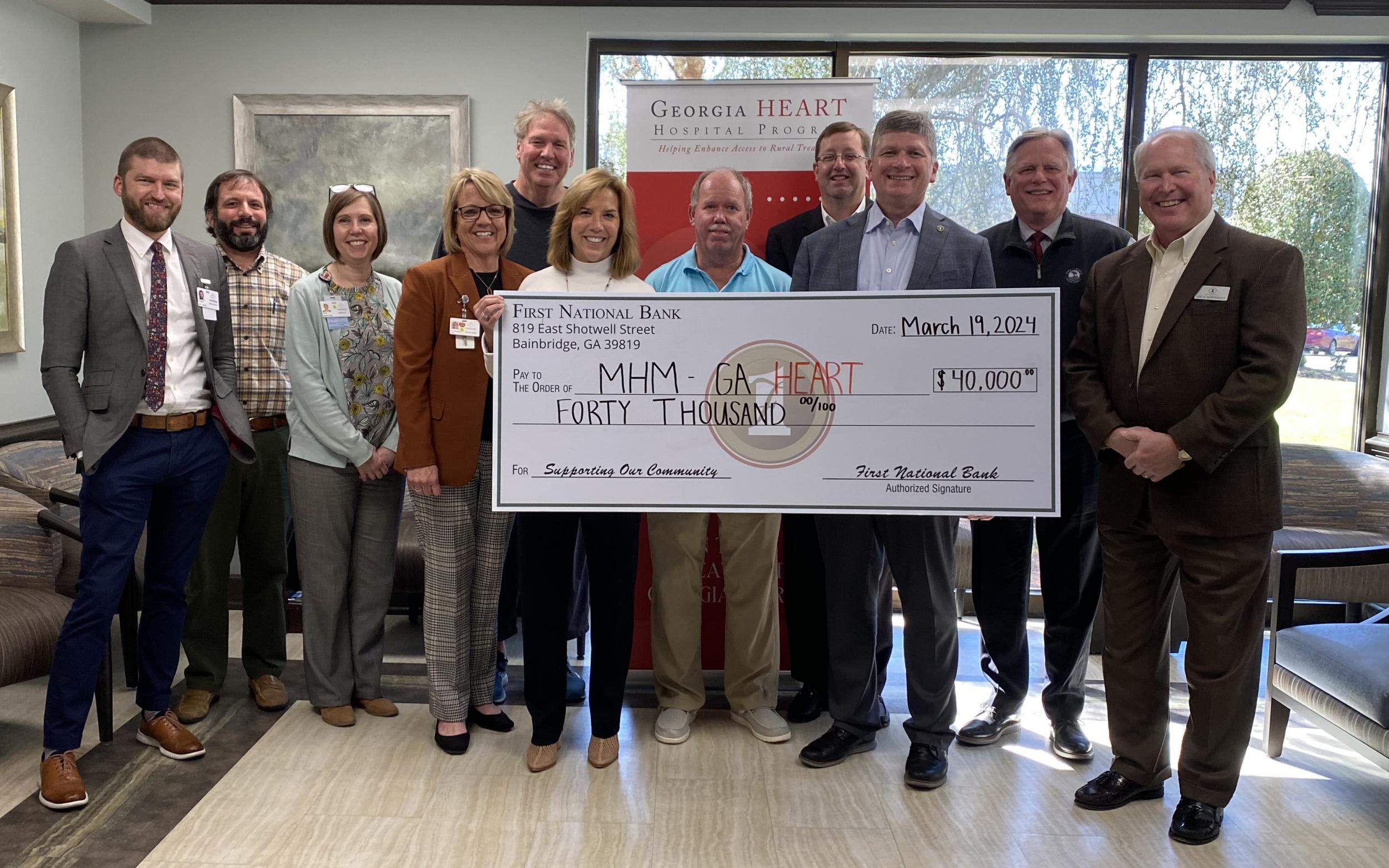 Photo for First National Bank Supports Rural Healthcare Through Georgia HEART Hospital Program